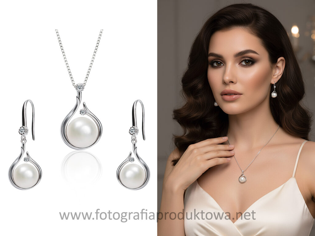 fotografia biżuterii i wizualizacja biżuterii packshot