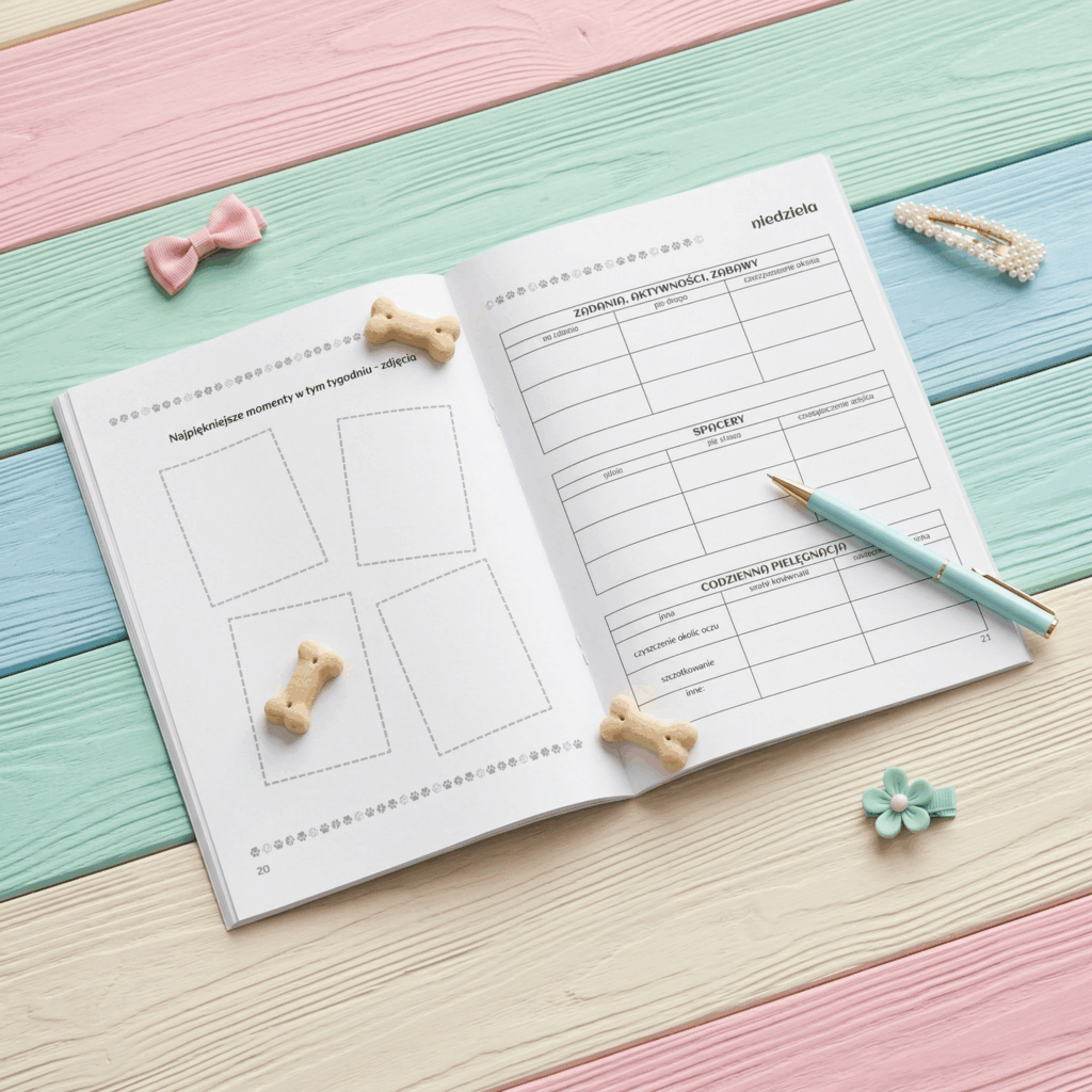 katalog, planner wizualizacja