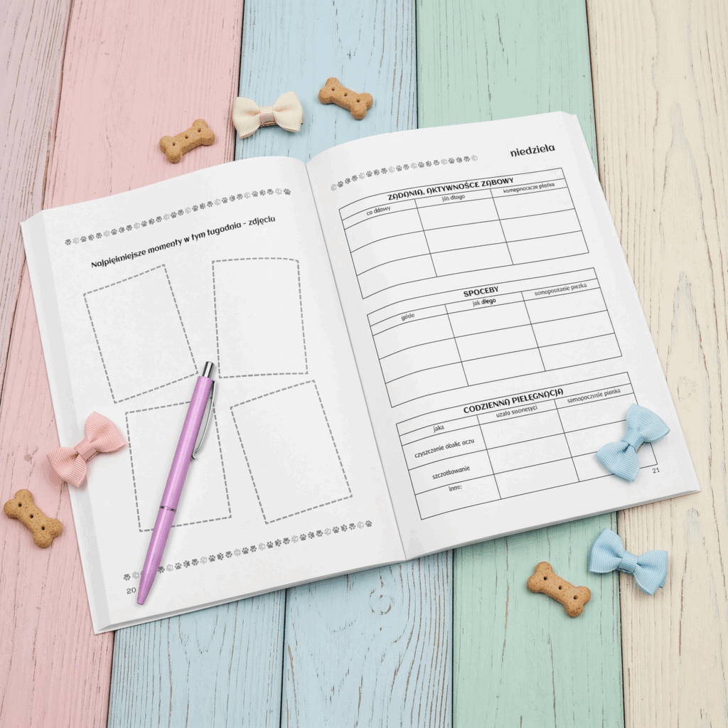 katalog, planner wizualizacja